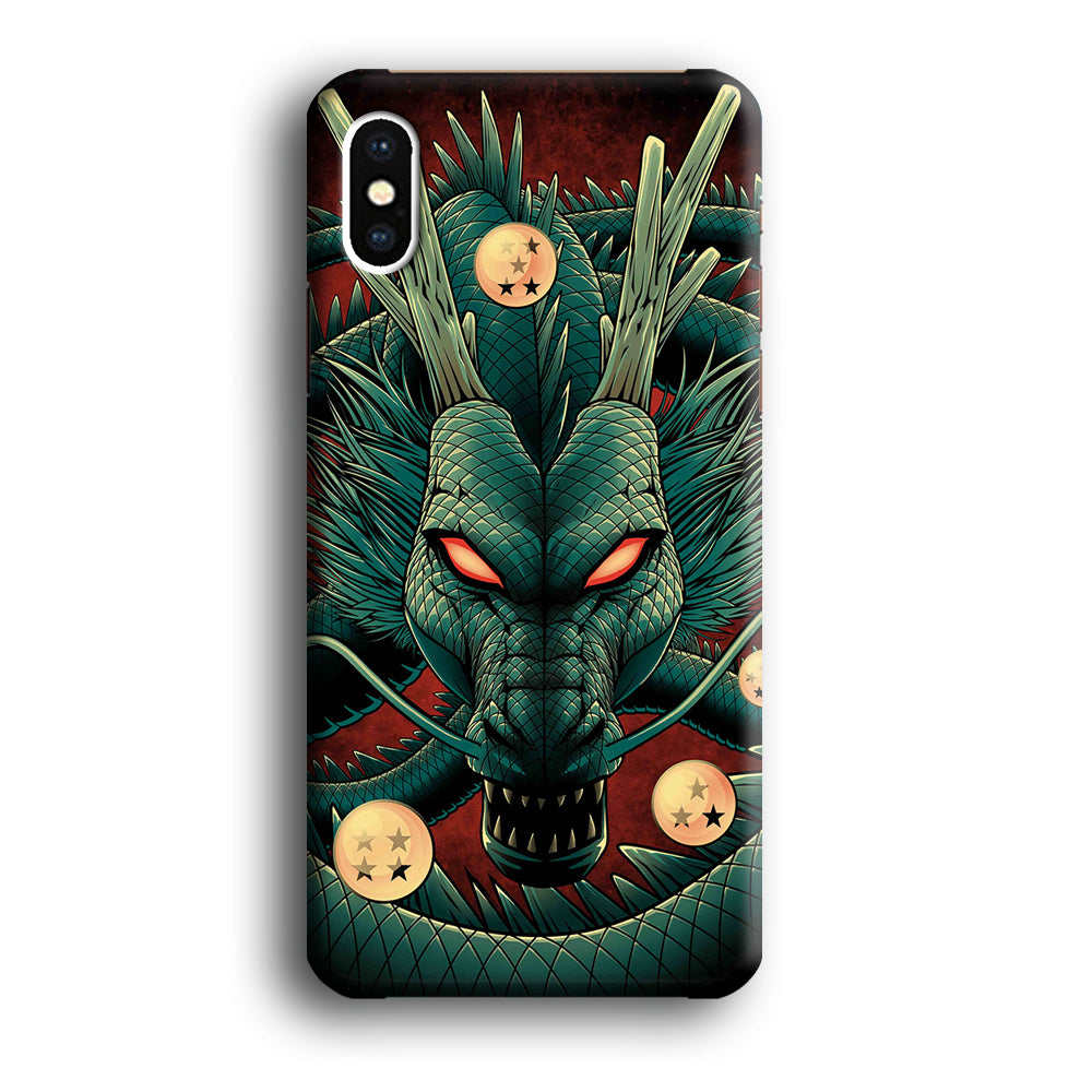 Dragon Ball Z Shenron Red Eye iPhone X Case