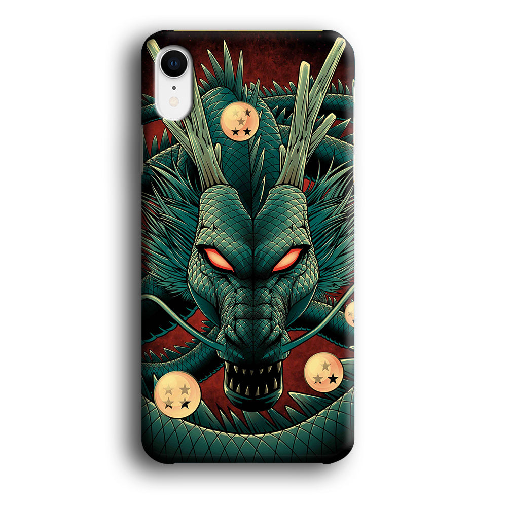 Dragon Ball Z Shenron Red Eye iPhone XR Case