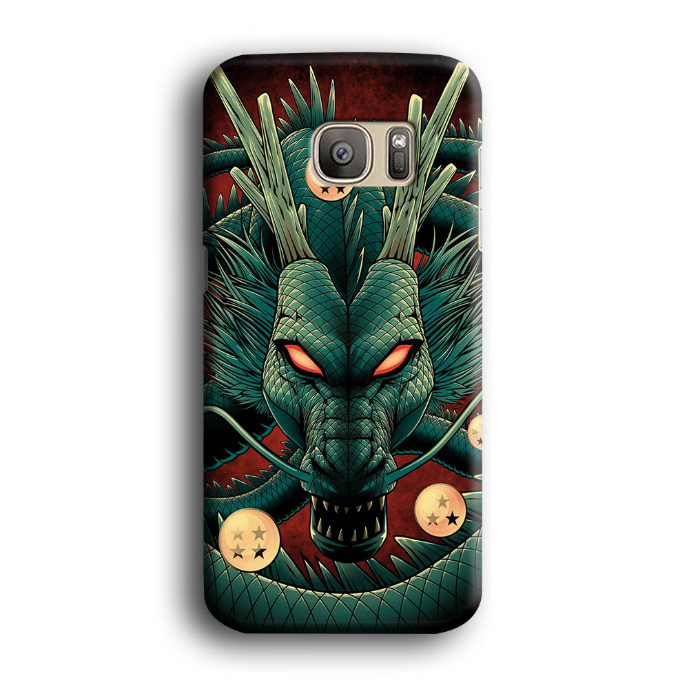 Dragon Ball Z Shenron Red Eye Samsung Galaxy S7 Edge Case