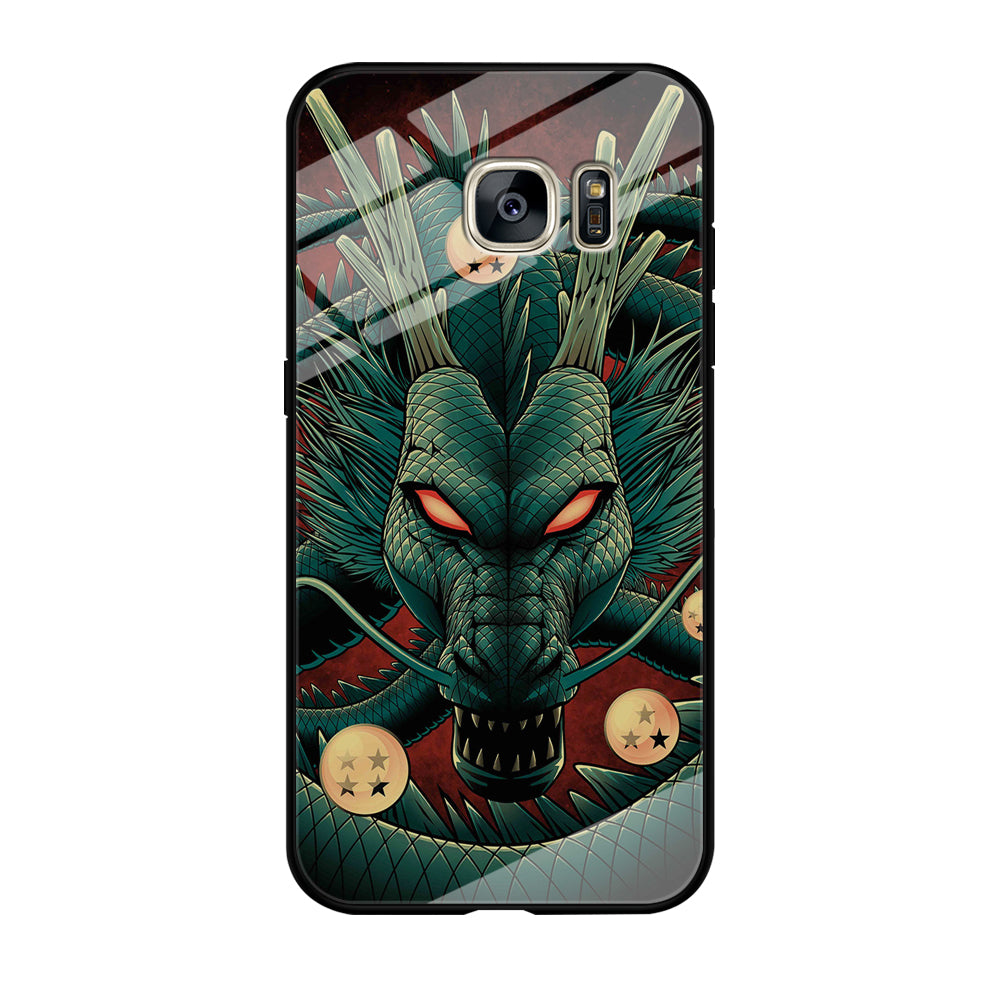 Dragon Ball Z Shenron Red Eye Samsung Galaxy S7 Edge Case