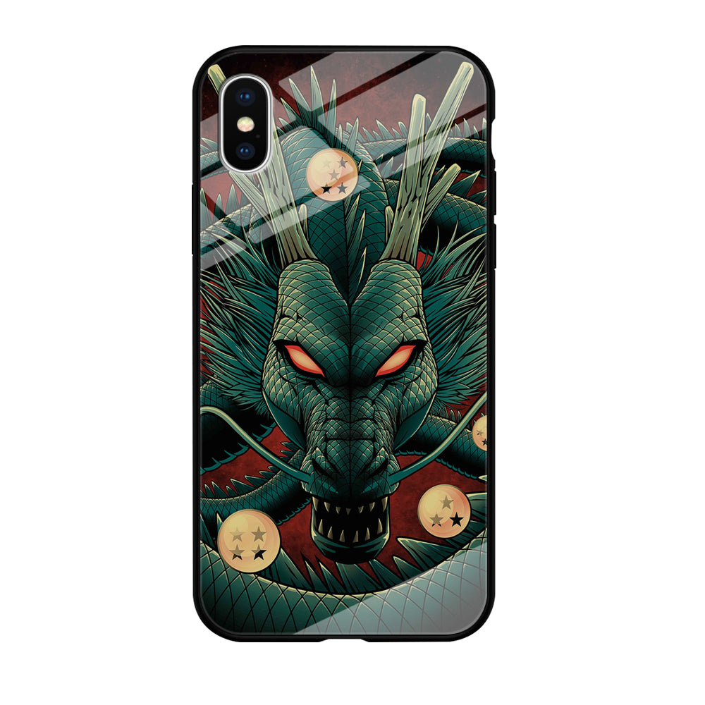 Dragon Ball Z Shenron Red Eye iPhone X Case