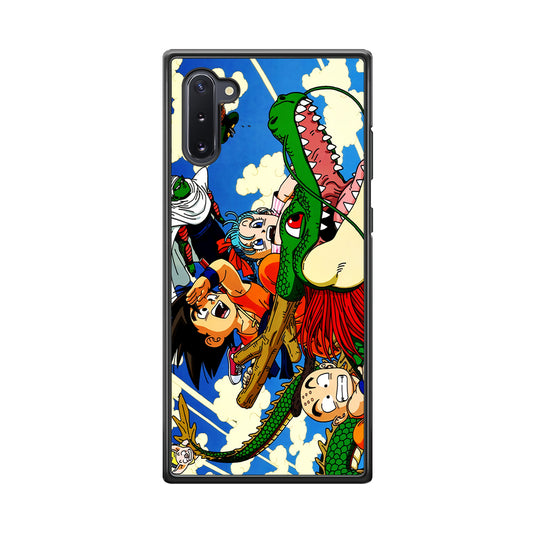 Dragonball Goku And Team Samsung Galaxy Note 10 Case