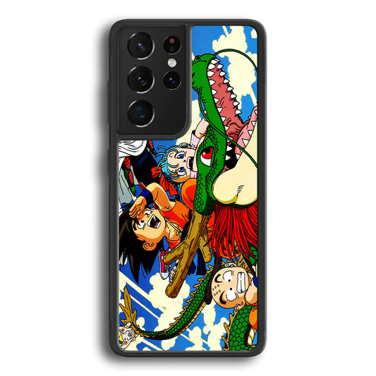 Dragonball Goku And Team Samsung Galaxy S21 Ultra Case