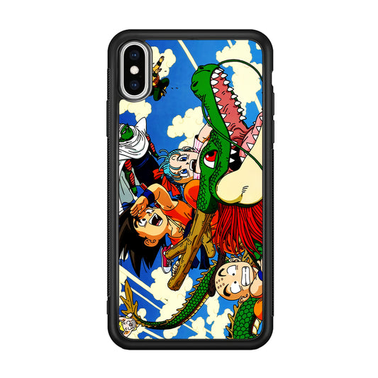 Dragonball Goku And Team iPhone X Case