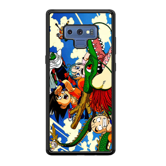 Dragonball Goku And Team Samsung Galaxy Note 9 Case