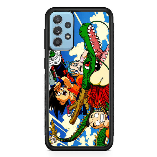 Dragonball Goku And Team Samsung Galaxy A72 Case