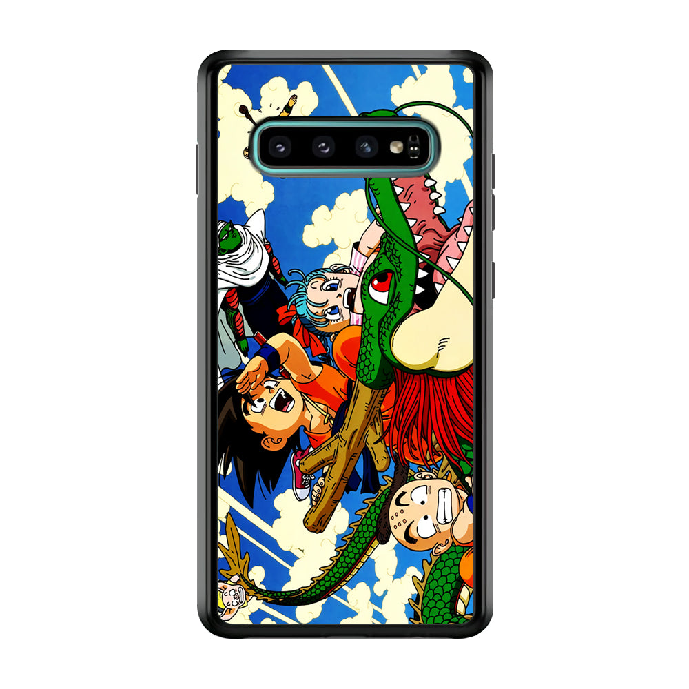 Dragonball Goku And Team Samsung Galaxy S10 Case