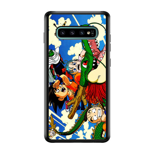 Dragonball Goku And Team Samsung Galaxy S10 Case