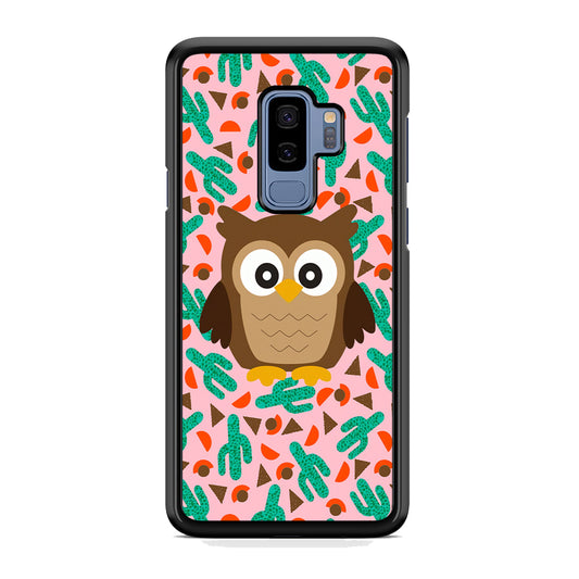Elf Owl and Cactus Nest Samsung Galaxy S9 Plus Case
