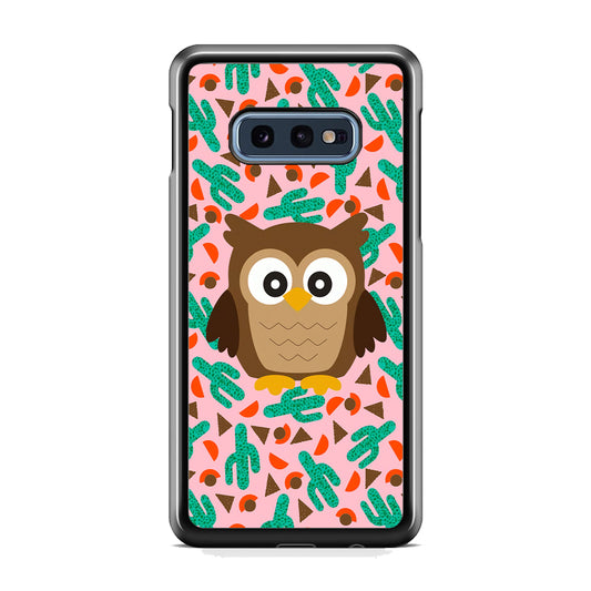 Elf Owl and Cactus Nest Samsung Galaxy S10E Case