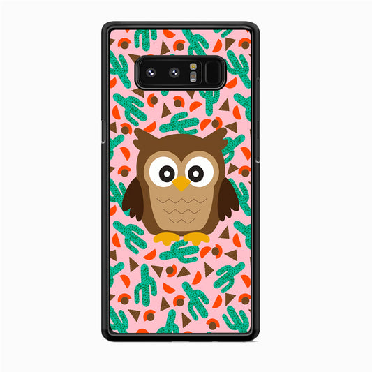 Elf Owl and Cactus Nest Samsung Galaxy Note 8 Case