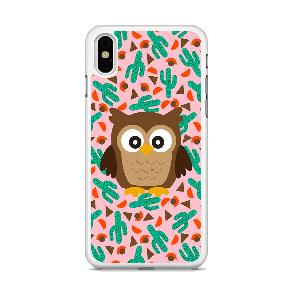 Elf Owl and Cactus Nest iPhone X Case