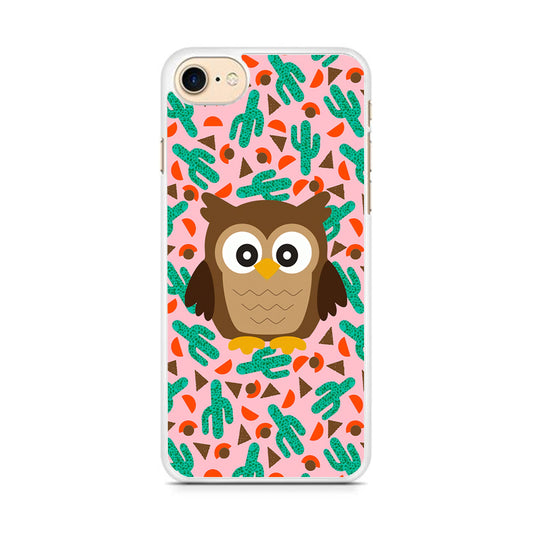 Elf Owl and Cactus Nest iPhone 8 Case