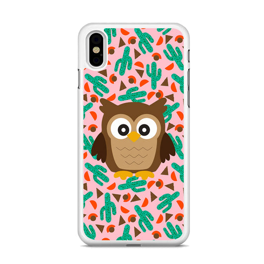 Elf Owl and Cactus Nest iPhone XS Case