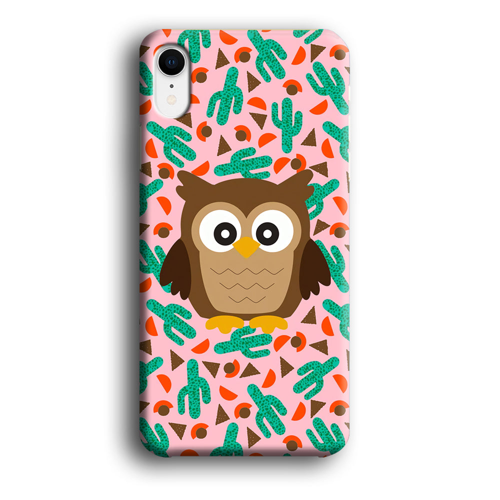 Elf Owl and Cactus Nest iPhone XR Case