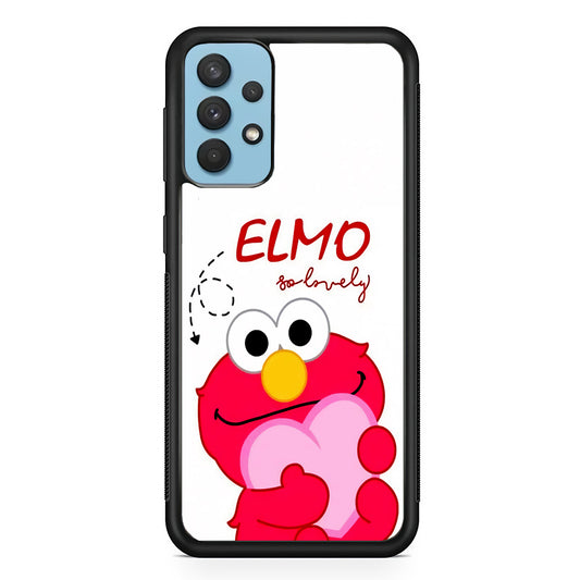 Elmo Monster Sesame Street So Lovely Samsung Galaxy A32 Case