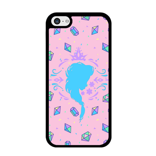 Elsa Silhouette of Diamond iPhone 5 | 5s Case - Carneyforia