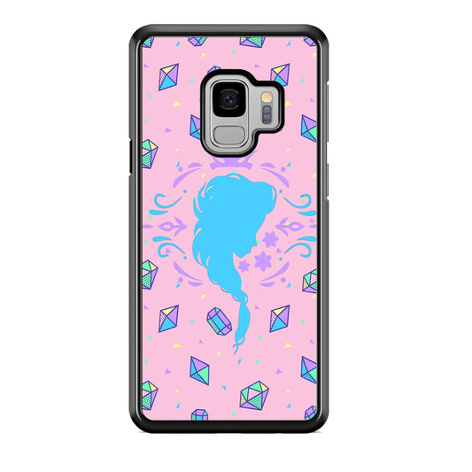 Elsa Silhouette of Diamond Samsung Galaxy S9 Case