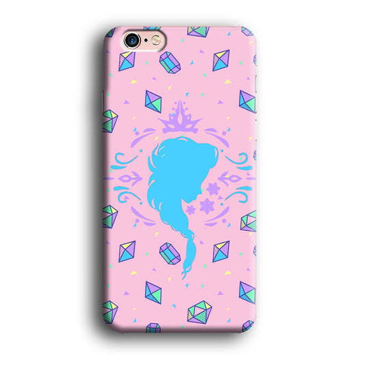 Elsa Silhouette of Diamond iPhone 6 | 6s Case