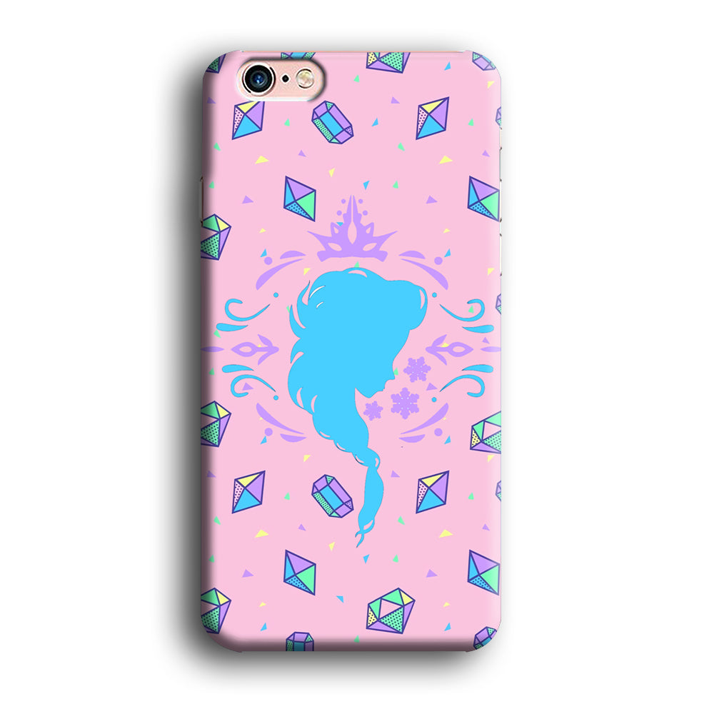 Elsa Silhouette of Diamond iPhone 6 Plus | 6s Plus Case