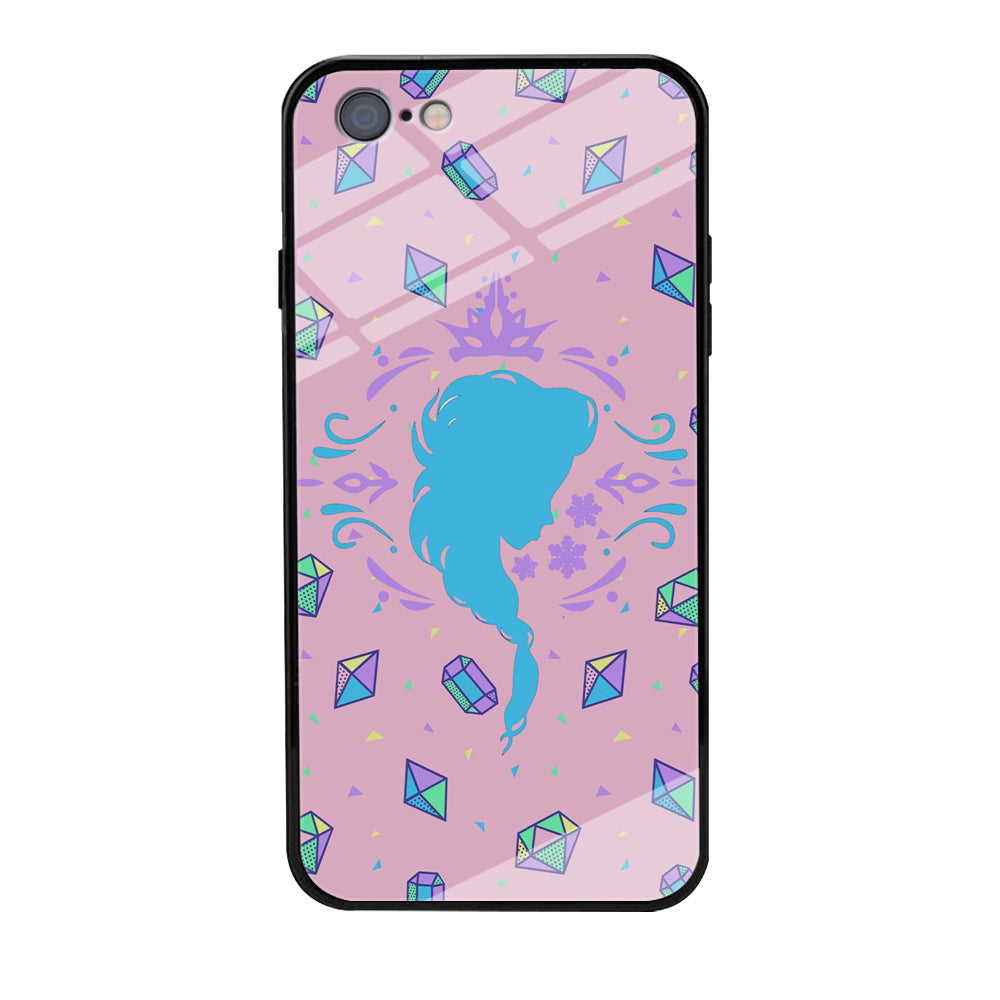 Elsa Silhouette of Diamond iPhone 6 Plus | 6s Plus Case
