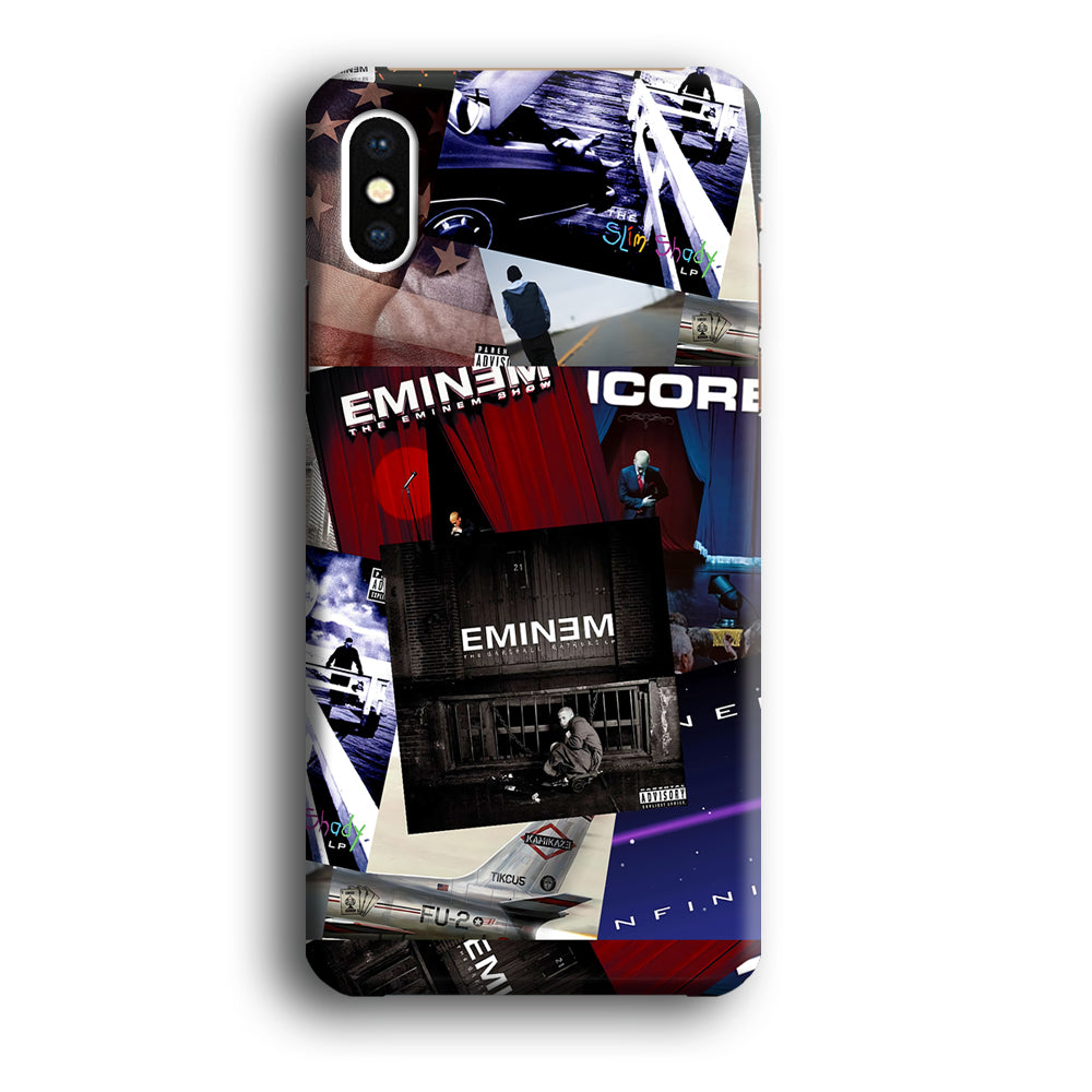 Eminem Pictures of The Song iPhone X Case