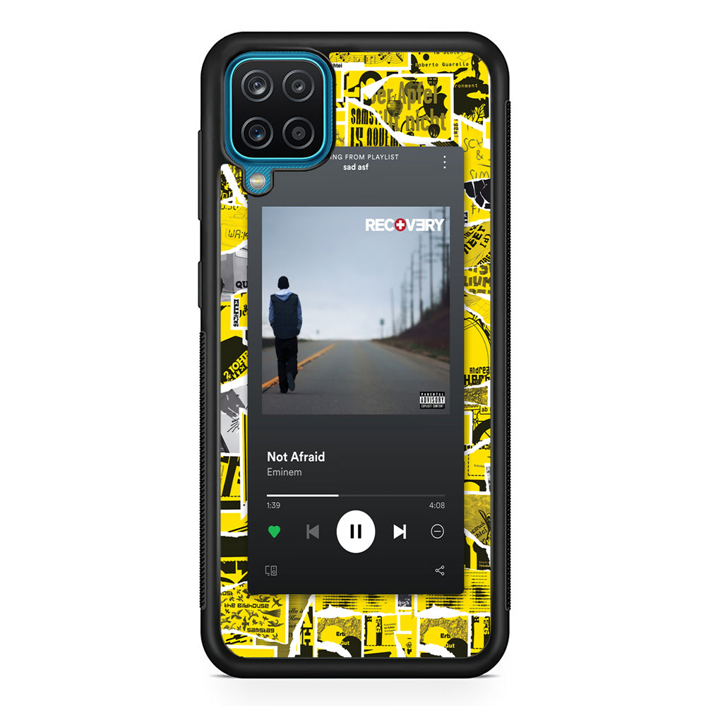 Eminem Playlist Song Samsung Galaxy A12 Case