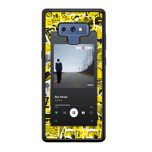 Eminem Playlist Song Samsung Galaxy Note 9 Case