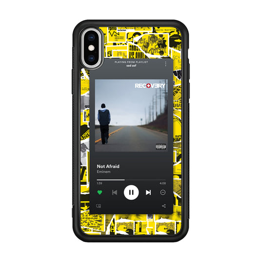Eminem Playlist Song iPhone X Case