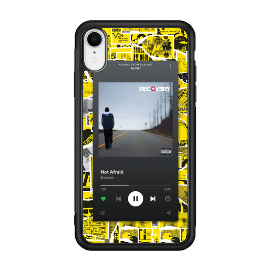 Eminem Playlist Song iPhone XR Case