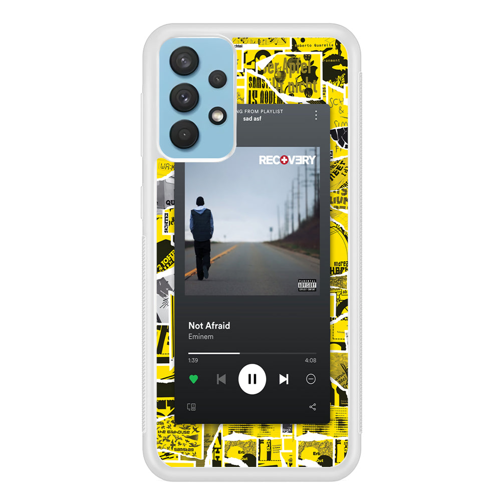 Eminem Playlist Song Samsung Galaxy A32 Case