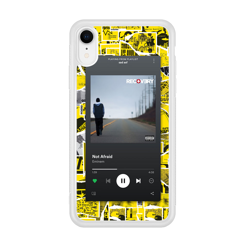 Eminem Playlist Song iPhone XR Case