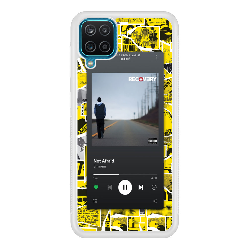 Eminem Playlist Song Samsung Galaxy A12 Case