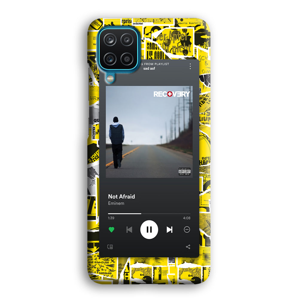 Eminem Playlist Song Samsung Galaxy A12 Case