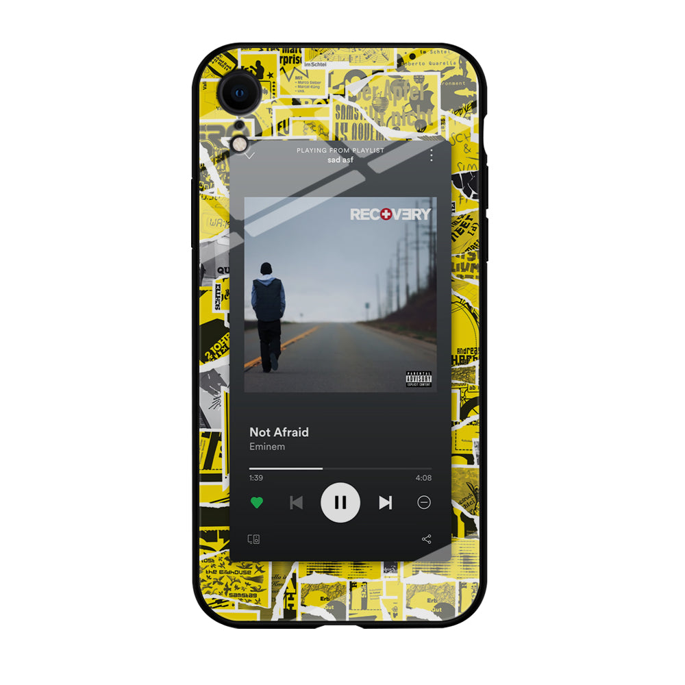 Eminem Playlist Song iPhone XR Case