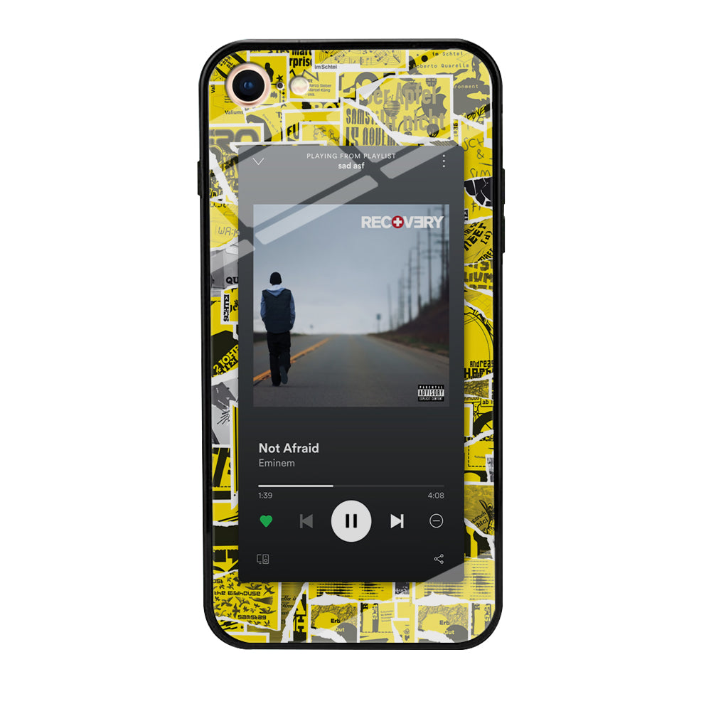Eminem Playlist Song iPhone 8 Case