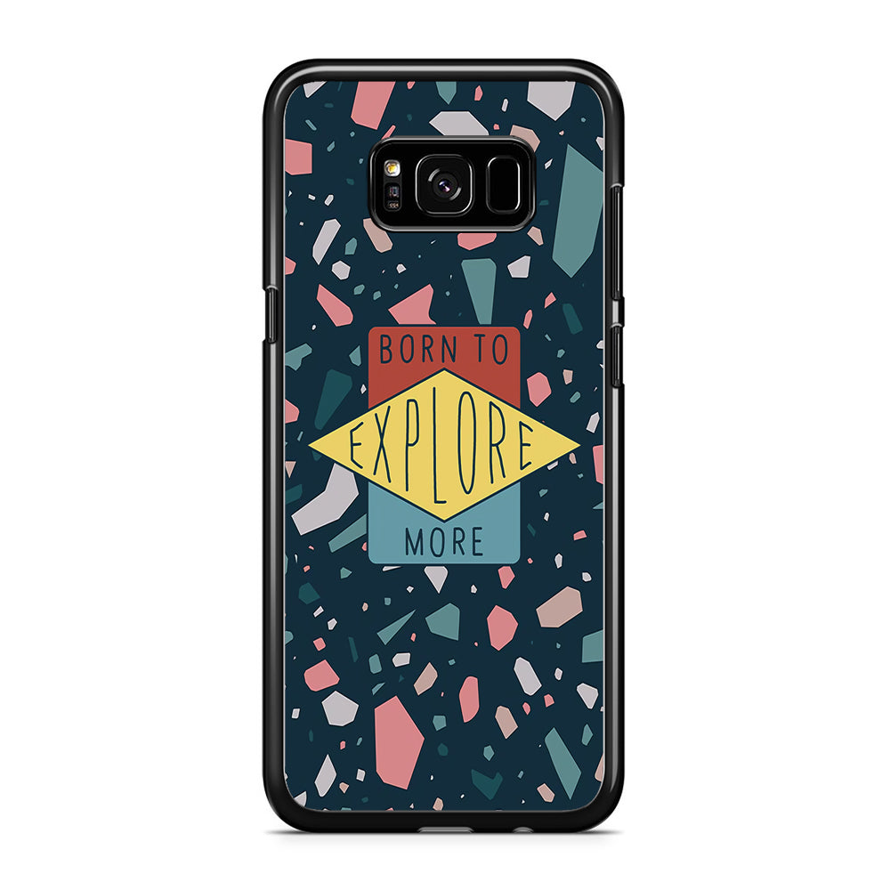 Explore More Samsung Galaxy S8 Plus Case Rubber Black (2D Case)