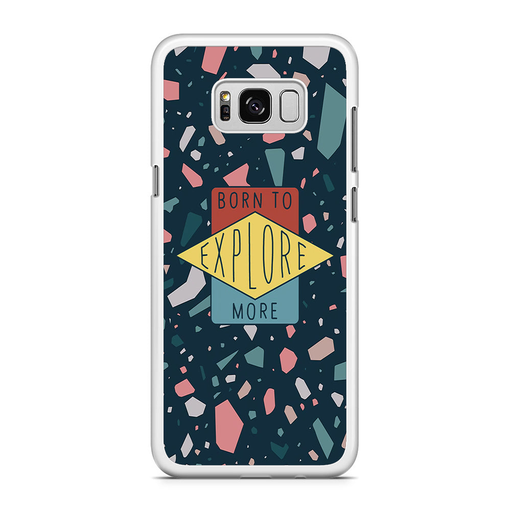 Explore More Samsung Galaxy S8 Plus Case Rubber White (2D Case)