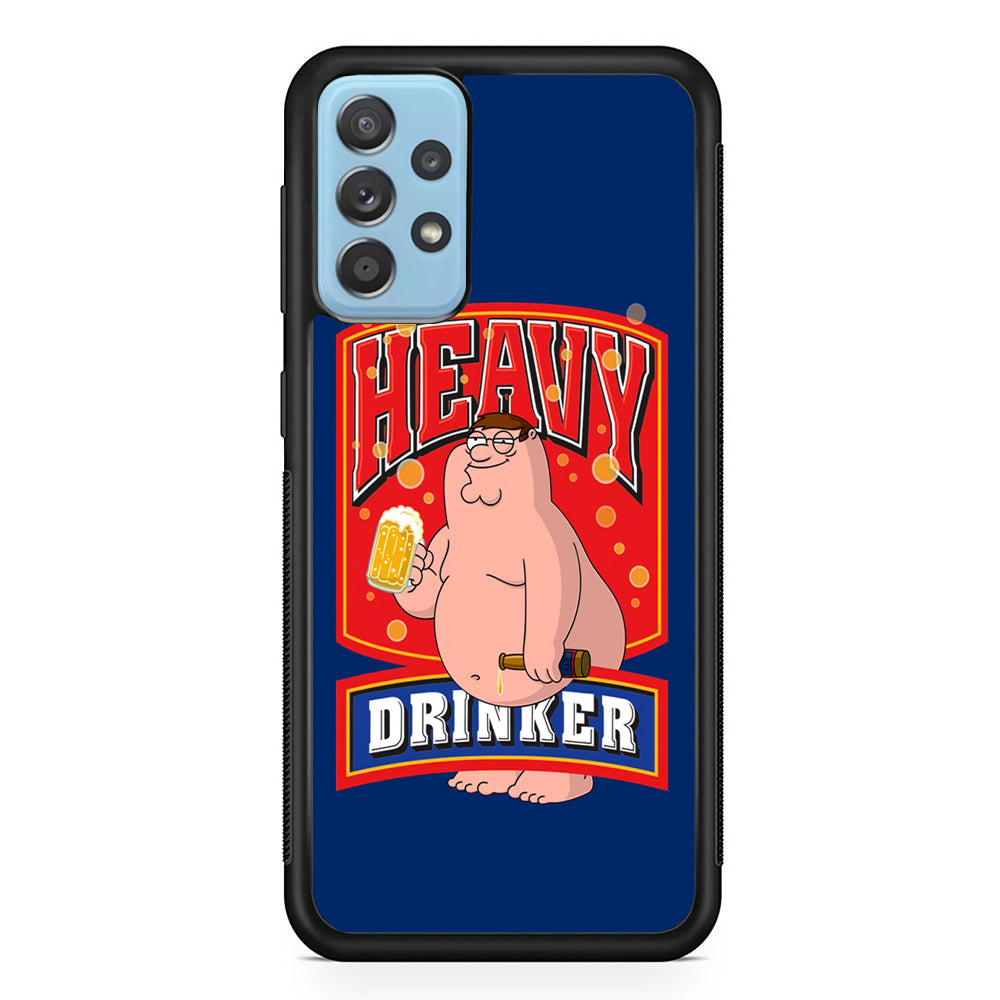 Family Guy Griffin The Heavy Drinker Samsung Galaxy A52 Case