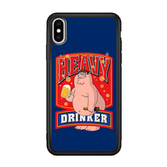 Family Guy Griffin The Heavy Drinker iPhone XS MAX Case