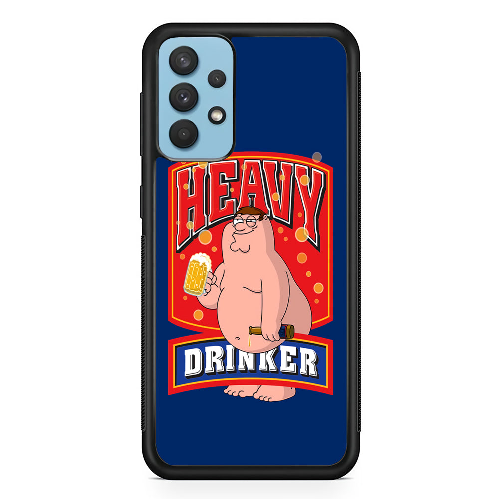 Family Guy Griffin The Heavy Drinker Samsung Galaxy A32 Case