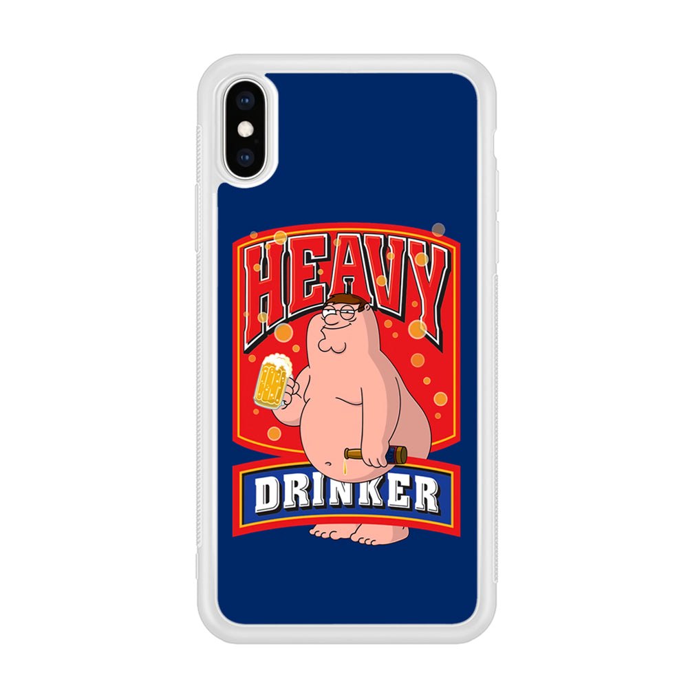 Family Guy Griffin The Heavy Drinker iPhone XS Case