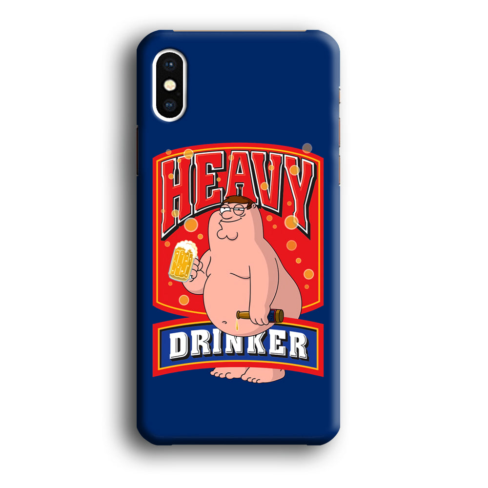 Family Guy Griffin The Heavy Drinker iPhone XS MAX Case