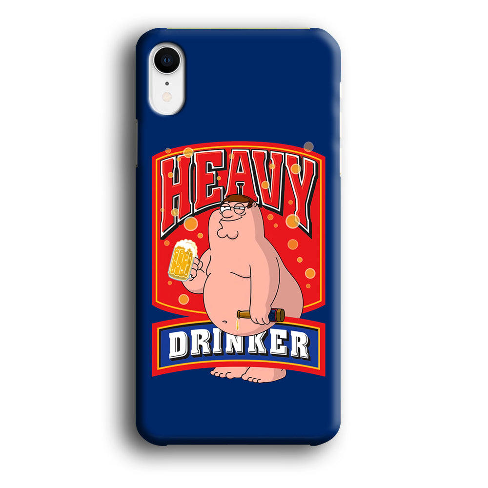 Family Guy Griffin The Heavy Drinker iPhone XR Case