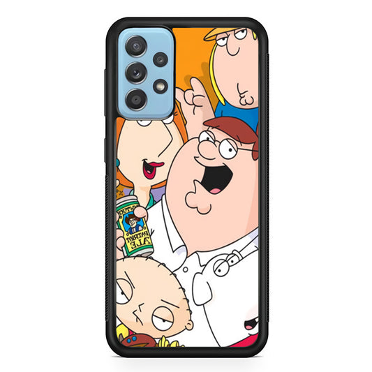 Family Guy Peter Family Samsung Galaxy A52 Case