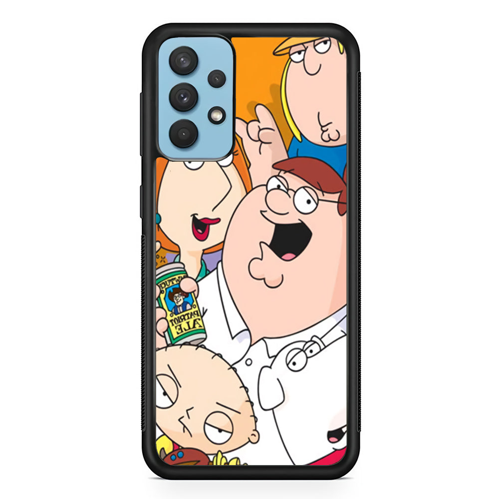 Family Guy Peter Family Samsung Galaxy A32 Case