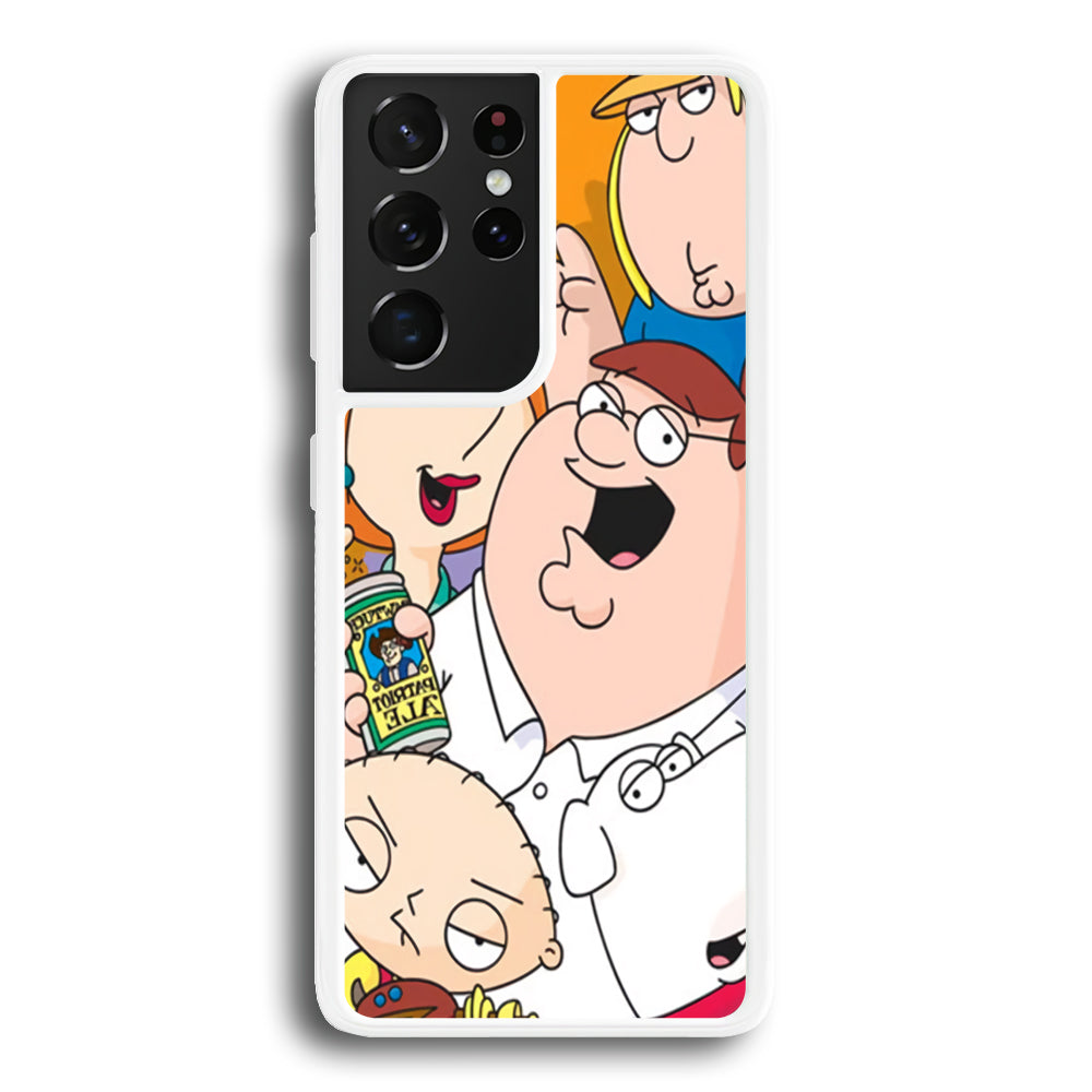 Family Guy Peter Family Samsung Galaxy S21 Ultra Case