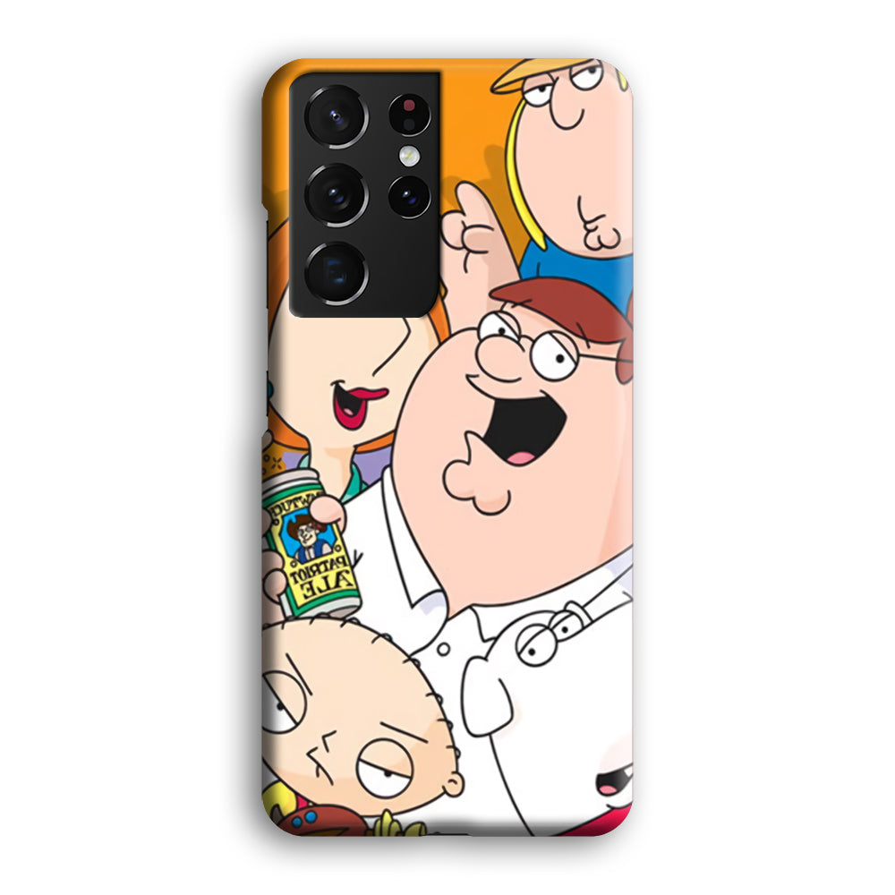 Family Guy Peter Family Samsung Galaxy S21 Ultra Case