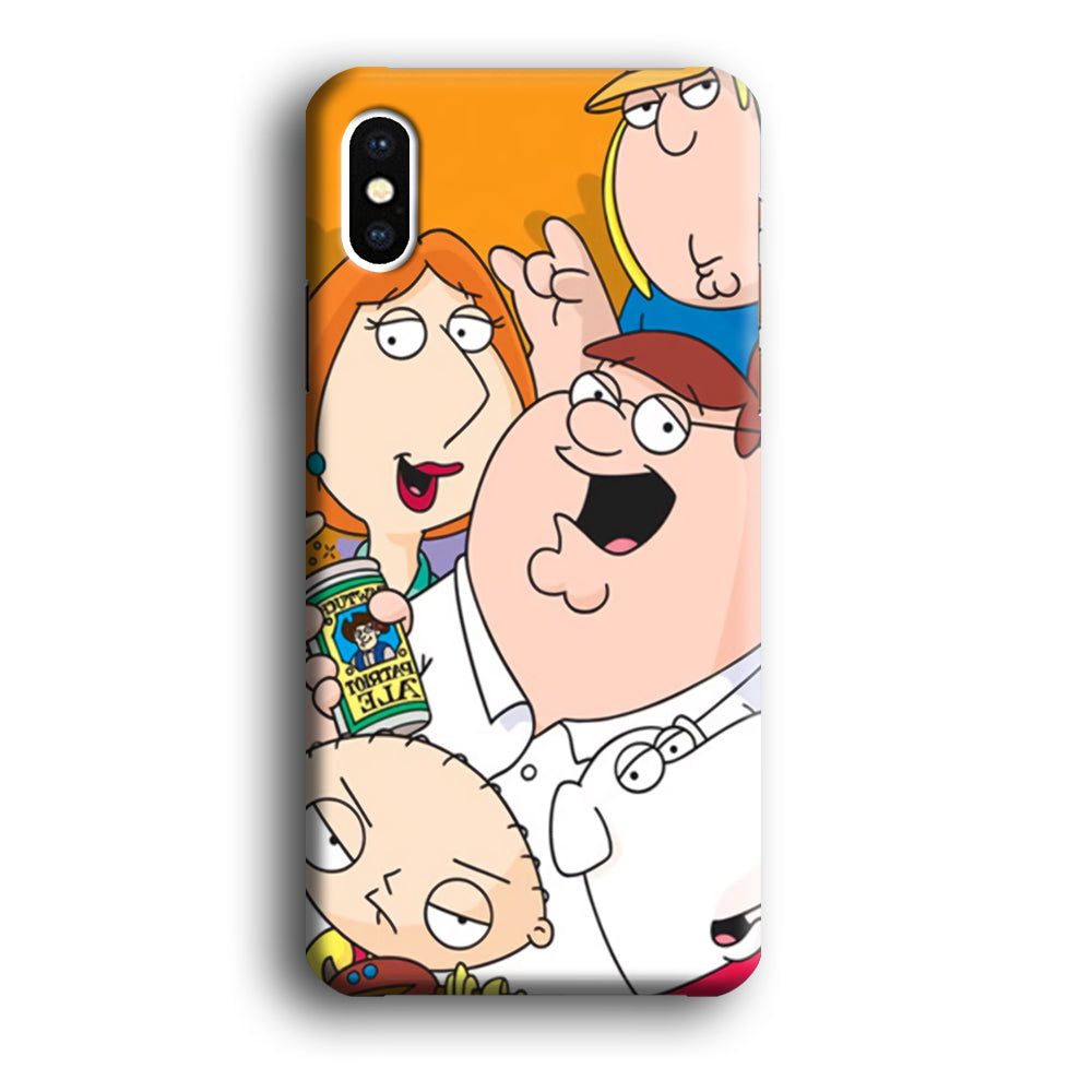 Family Guy Peter Family iPhone XS Case