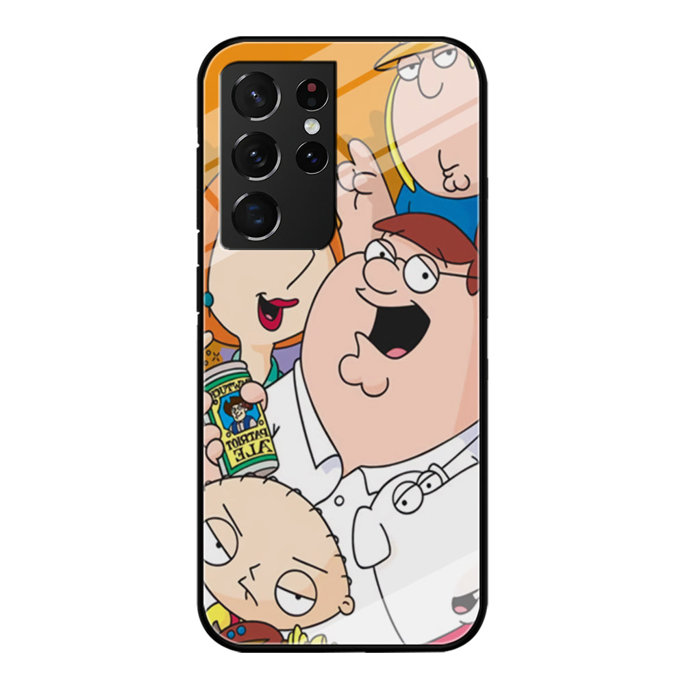 Family Guy Peter Family Samsung Galaxy S21 Ultra Case